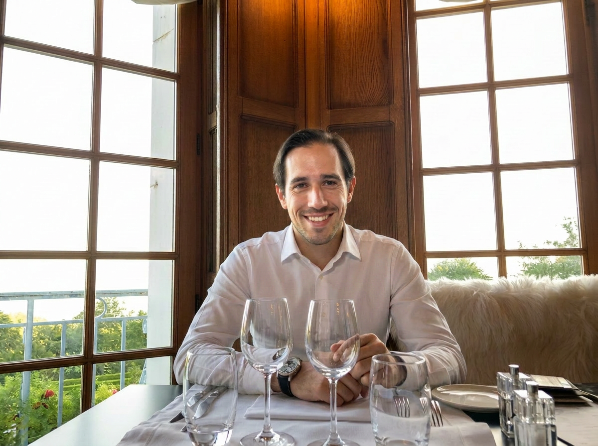 Mikael, fondateur de GastroKnow, co-responsable d'un restaurant à Genève